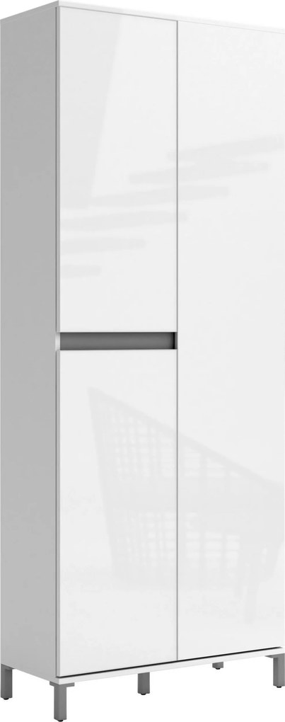 XXXLutz PREDSIEŇOVÁ SKRIŇA, biela, 80/200/34 cm Xora - Skrine - 001027002103