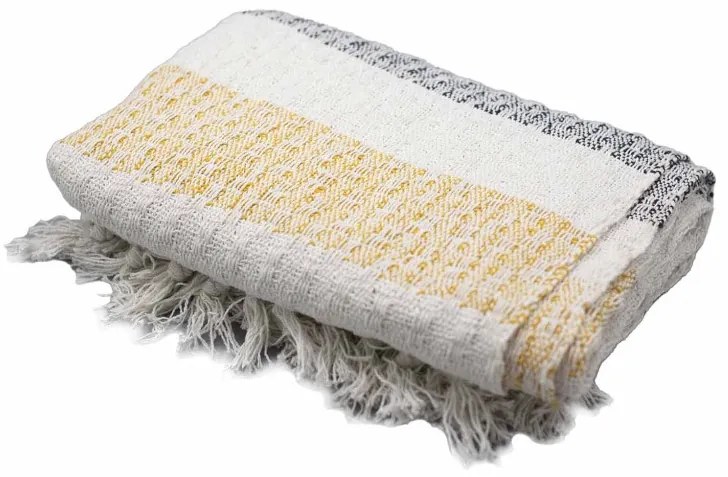 Boho Pohodlný Prehoz - 125 x 150 cm - Pokojná Mattala 1 ks