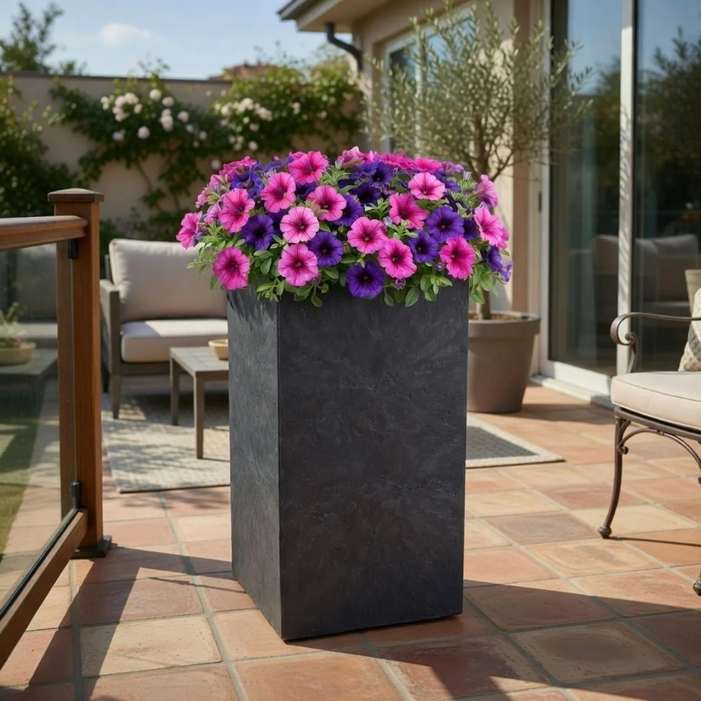 Květináč na kolečkách BETONIQUE 30x60 cm - výber z 7 prevedení