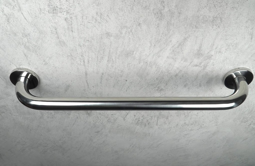 Deante Vital, nástenné kovové madlo 600 mm, oceľ kartáčovaná, NIV_041C