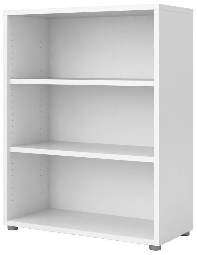 Biela modulárna knižnica 89x113 cm Prima – Tvilum