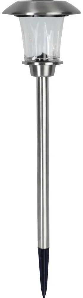 Strieborné záhradné LED svetlo Star Trading Living