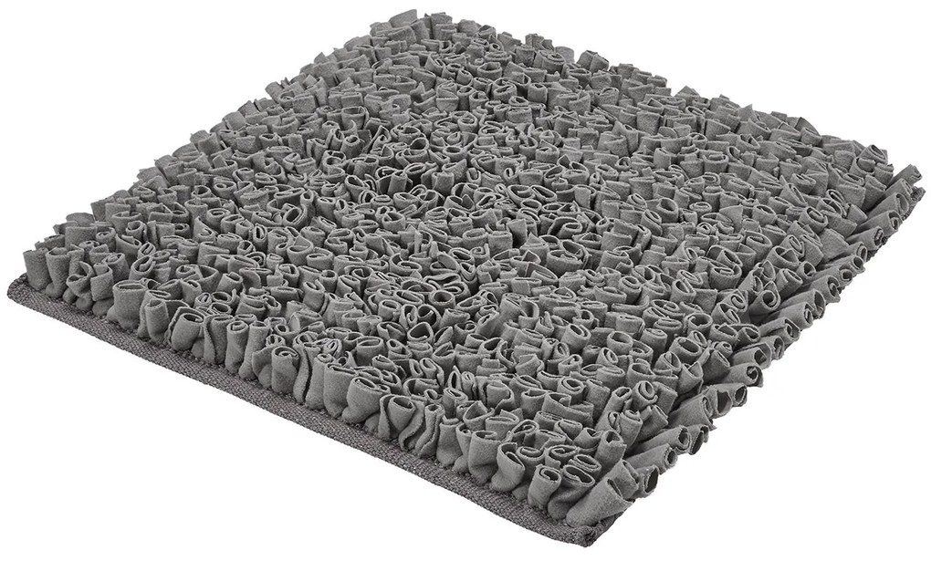 Kleine Wolke Koberček do kúpelne Antigua (antracitová, 60 x 60 cm)  (100272369)