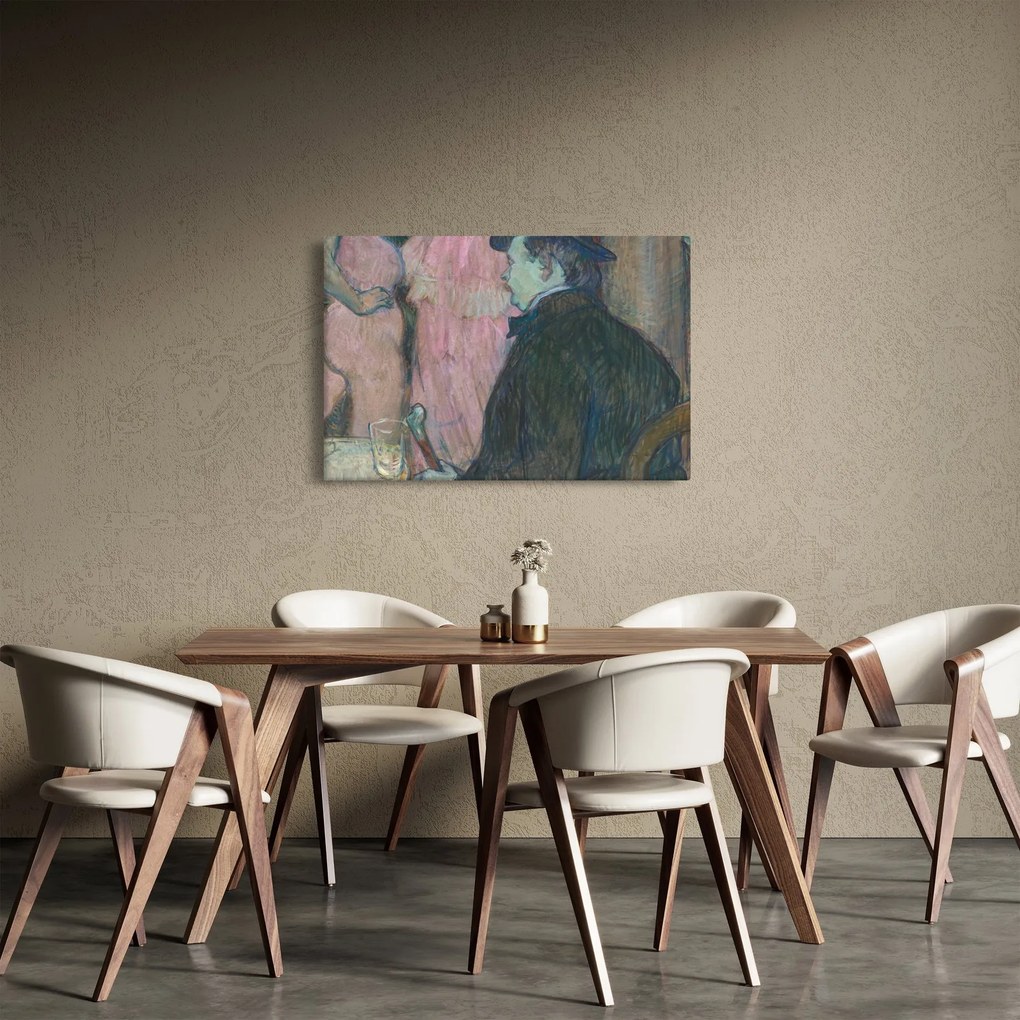 Obraz - Henri de Toulouse-Lautrec, Maxime Dethomas, reprodukcia (90x60 cm)