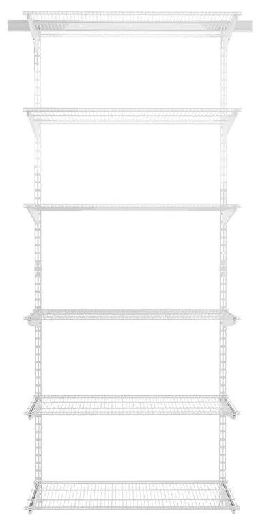 Nástenný regál 200x80x40 cm - TOPTRACK