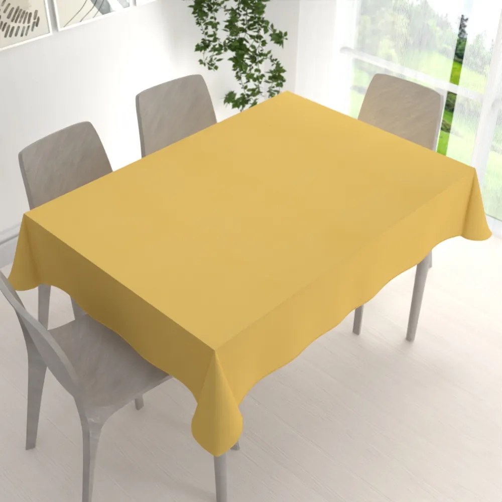Biante Teflónový obdĺžnikový obrus - Paris TF-127 Žltý 120x180 cm