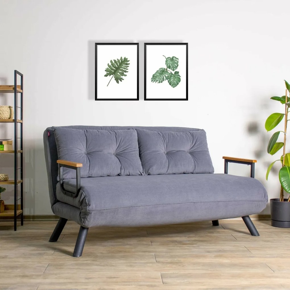 Rozkladacia pohovka Sando 2 Grey