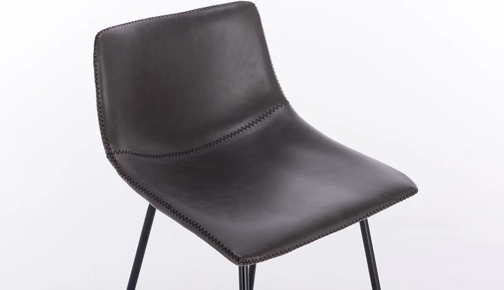 2 x Barová židle Hawaj CL-845-4 tmavě šedá