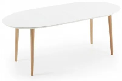 OQUI 120-200 W rozťahovací oválny stôl