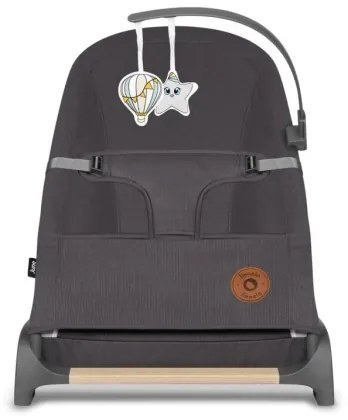 Lionelo - Detská hojdačka JUNE antracitová