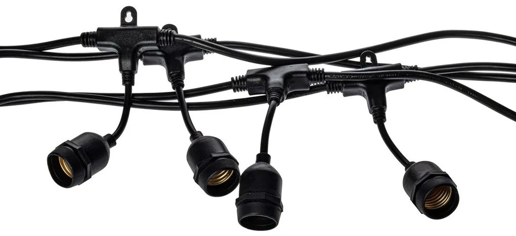 LED svetelná reťaz Basic, 10m, (bez žiaroviek)