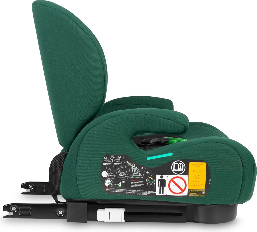 Autosedačka Caretero Irbis I-SIZE 125-150 cm , podsedak s opierkou chrbta Farba: Black