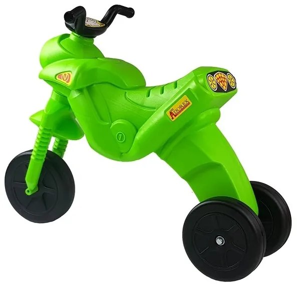 LEAN TOYS Detská trojkolka Enduro Ride - zelená