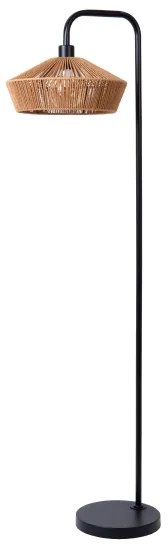 Lucide 10713/28/72 - Stojacia lampa YUNKAI 1xE27/60W/230V hnedá