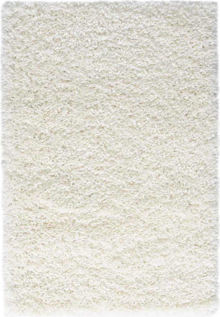 Kusový koberec My Shaggy creme, 200x290, biela, chodba / predsieň, My Flair