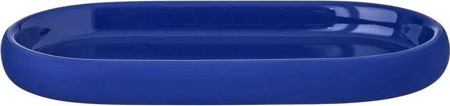 Modrá keramická nádobka na mydlo Sono – Blomus