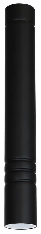 Luminex Bodové svietidlo IMPLODE 1xGU10/8W/230V čierna LU8381