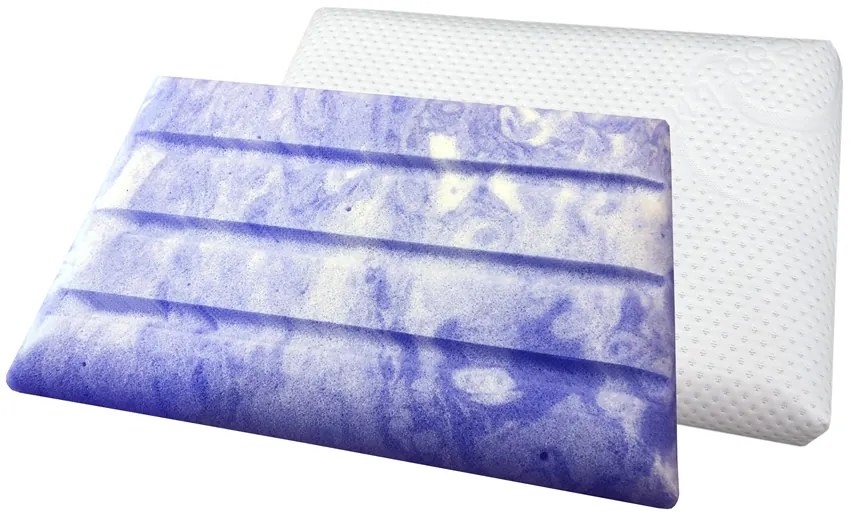 Hilding Anders Anatomický vankúš Talisman Latex Geltouch 50×35×8 cm