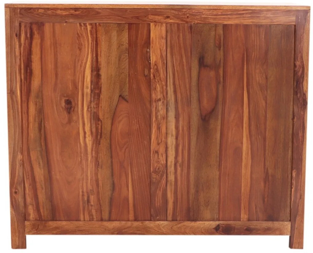 furniture-nabytek.cz - Drevená knižnica masív 120x100x35