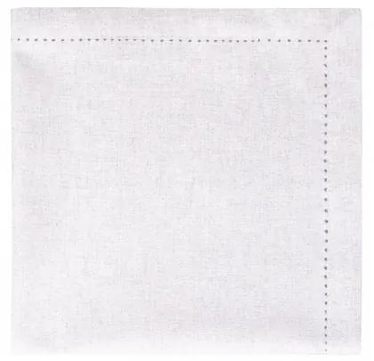 Sivé bavlnené obrúsky 45 x 45 cm 2 ks – Basic Ambiente (596401)