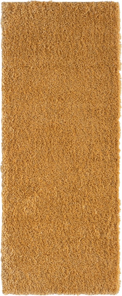 My Flair, Behúň My Shaggy goldgelb, 80x200, žltá, chodba / predsieň