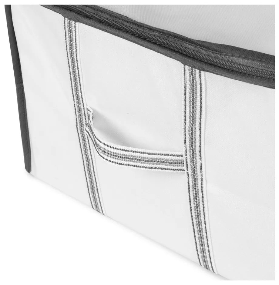 Vákuové vystužené látkové úložné boxy na oblečenie v súprave 2 ks 50x65x27 cm Life – Compactor