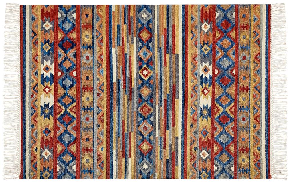 Vlnený kelímový koberec 160 x 230 cm viacfarebný NORAKERT Beliani