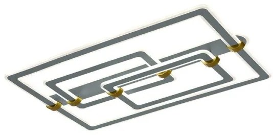 LED Stmievateľné stropné svietidlo LED/280W/230V 3000-6500K + diaľkové ovládanie