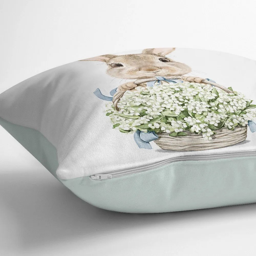 Obliečka na vankúš s veľkonočným motívom 43x43 cm – Mila Home