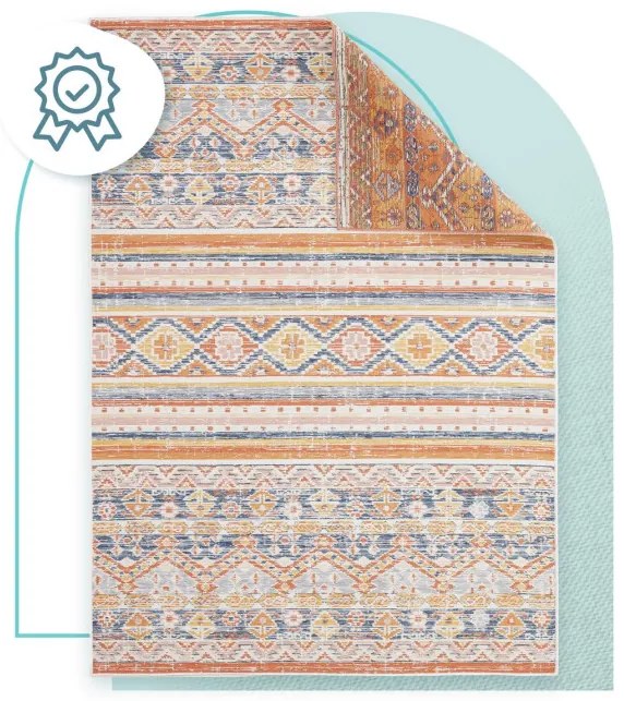 Obojstranný koberec Echo Etno Multi