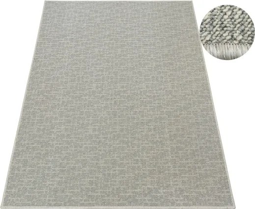 Metrážny koberec Linen 920 sivý