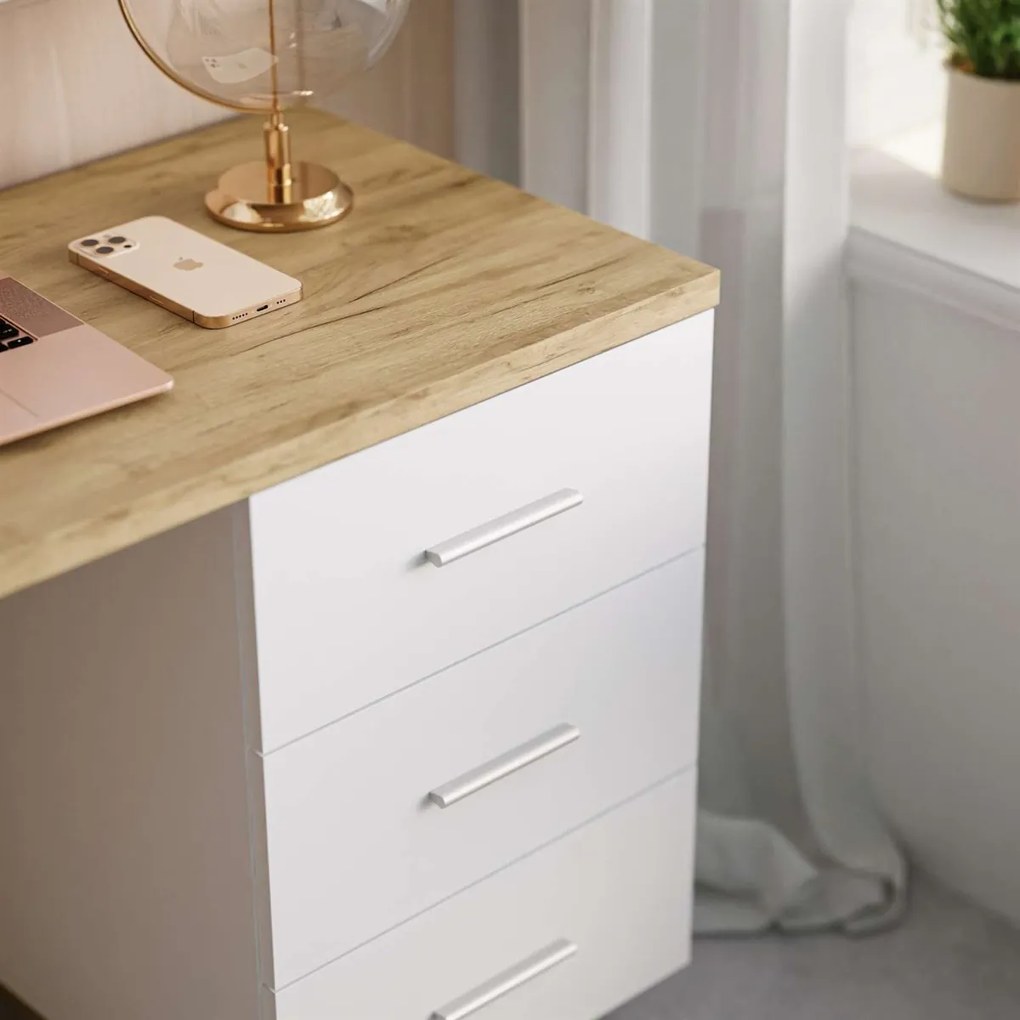 PISACÍ STÔL GILDAS DUB WOTAN 121 cm