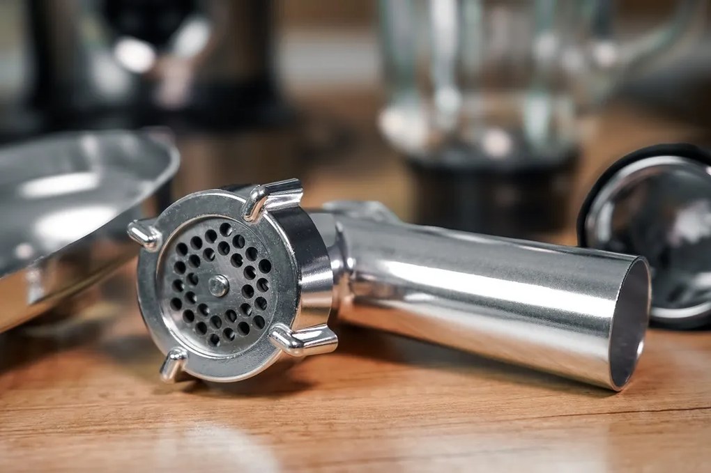 Celokovový kuchynský robot BestBerg BBR-20SG / 2500 W / 10 l / 12 rýchlostí