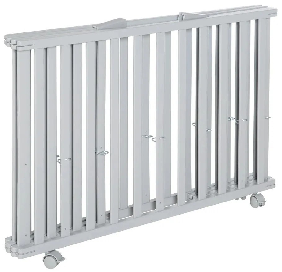 Sivá detská ohrádka 100x75 cm – Roba