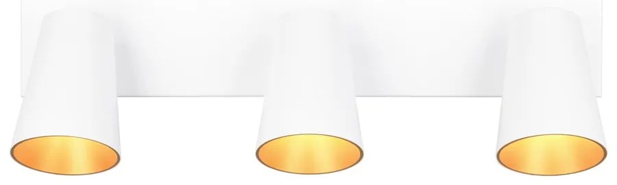 Biele bodové svietidlo ø 8 cm Sharp – Trio