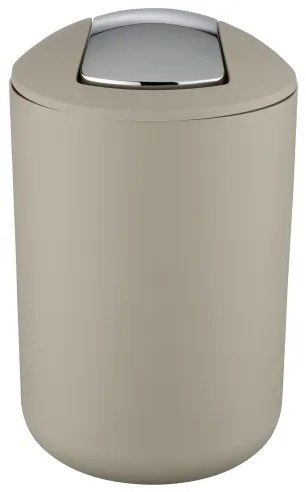 WENKO 21222100 - Kôš BRASIL 19,5x31 cm béžový/lesklý chróm