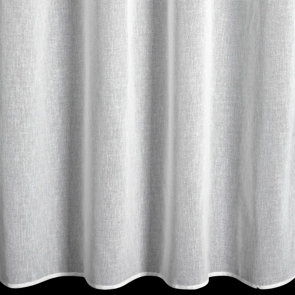 ZÁVES NA KRÚŽKOCH VESTA 140X250 CM BIELA