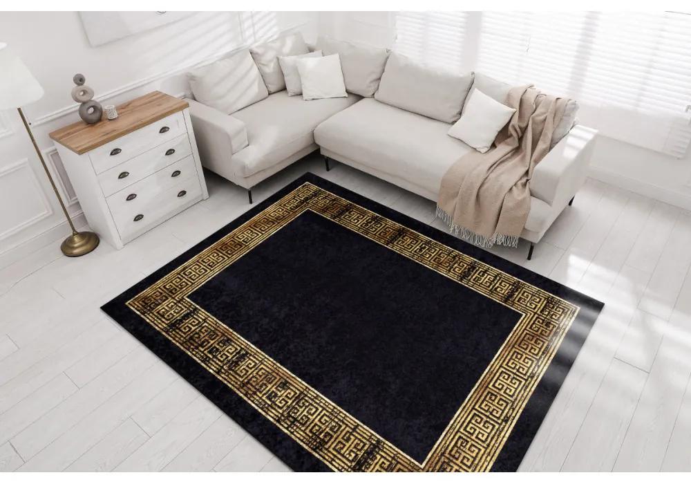 Kusový koberec Aelta čiernozlatý 200x290cm