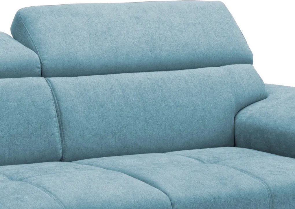 Dvojsedák Speedway, azúrovo modrá látka