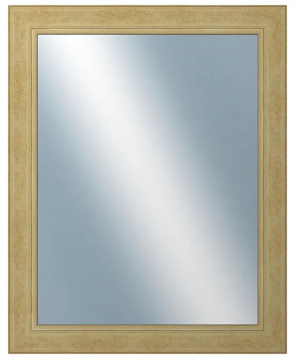 DANTIK - Zrkadlo v rámu, rozmer s rámom 40x50 cm z lišty ANDRÉ veľká starostrieborná (3156)