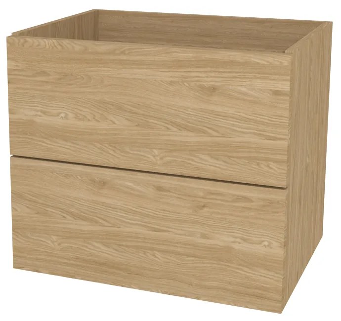 Mereo, Mereo Ponte, kúpeľňová skrinka 61 cm, Multidecor, Dub olejovaný, MER-CN290SDUO1