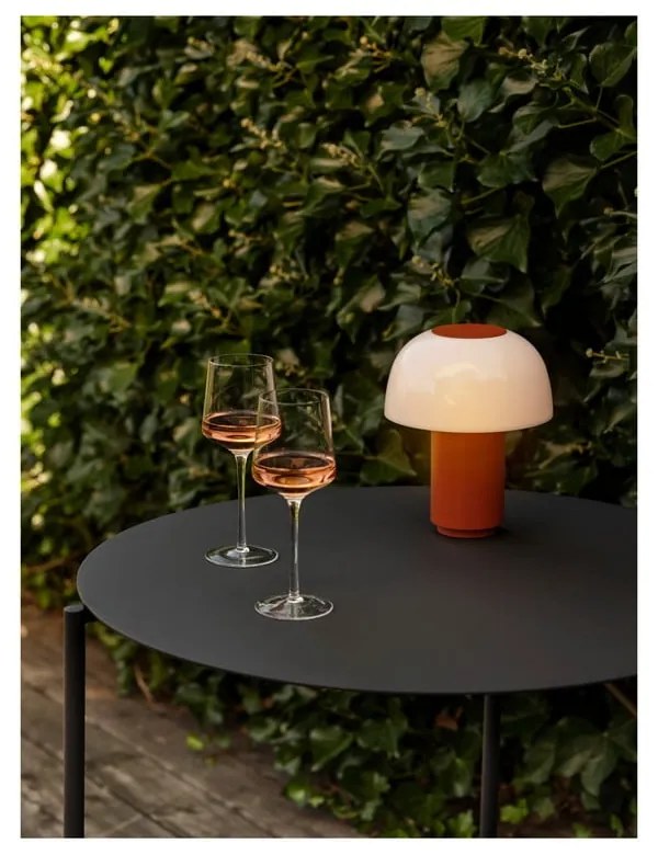 Čierny kovový okrúhly jedálenský stôl ø 70 cm Disc – Zone