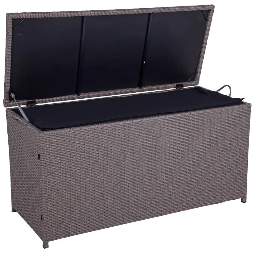 Hnedý záhradný úložný box Patras – Garden Pleasure