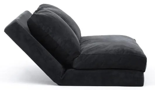 Čierna rozkladacia pohovka 120 cm Taida – Balcab Home