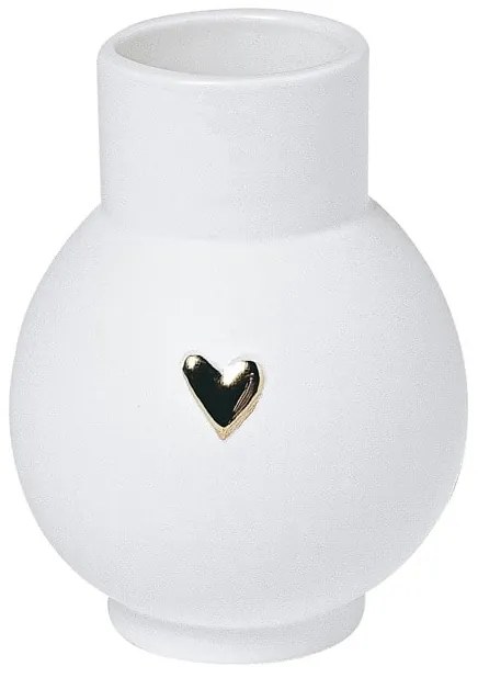 räder Porcelánová vázička Ball Gold 9 cm