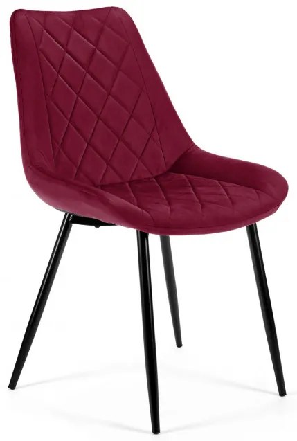 Set štyroch jedálenských stoličiek SJ.0488 burgundy