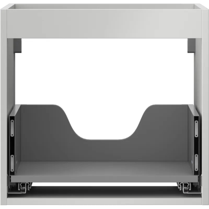 Mexen Box-A, závesná skrinka 50 cm, 1 zásuvka, matná sivá, 91AX0-0500-470-1-62