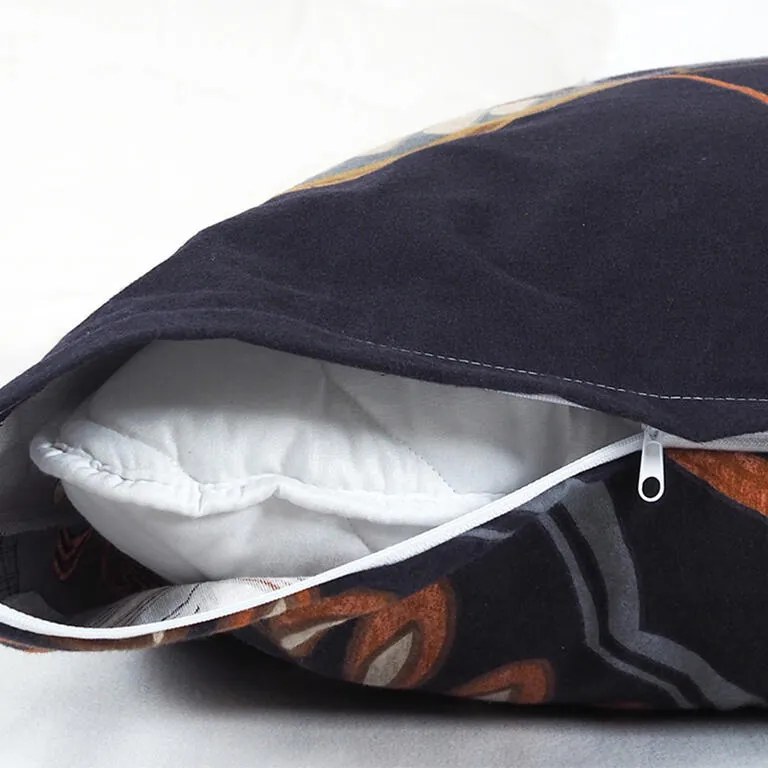 Flanelové posteľné obliečky NOČNÉ LISTY