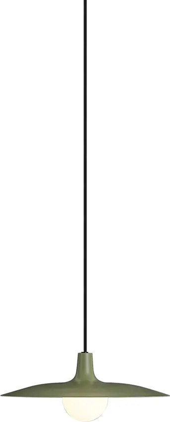 Retro závesná lampa zelená pre koľajnicový systém 1-fázový - Slimline Panzi