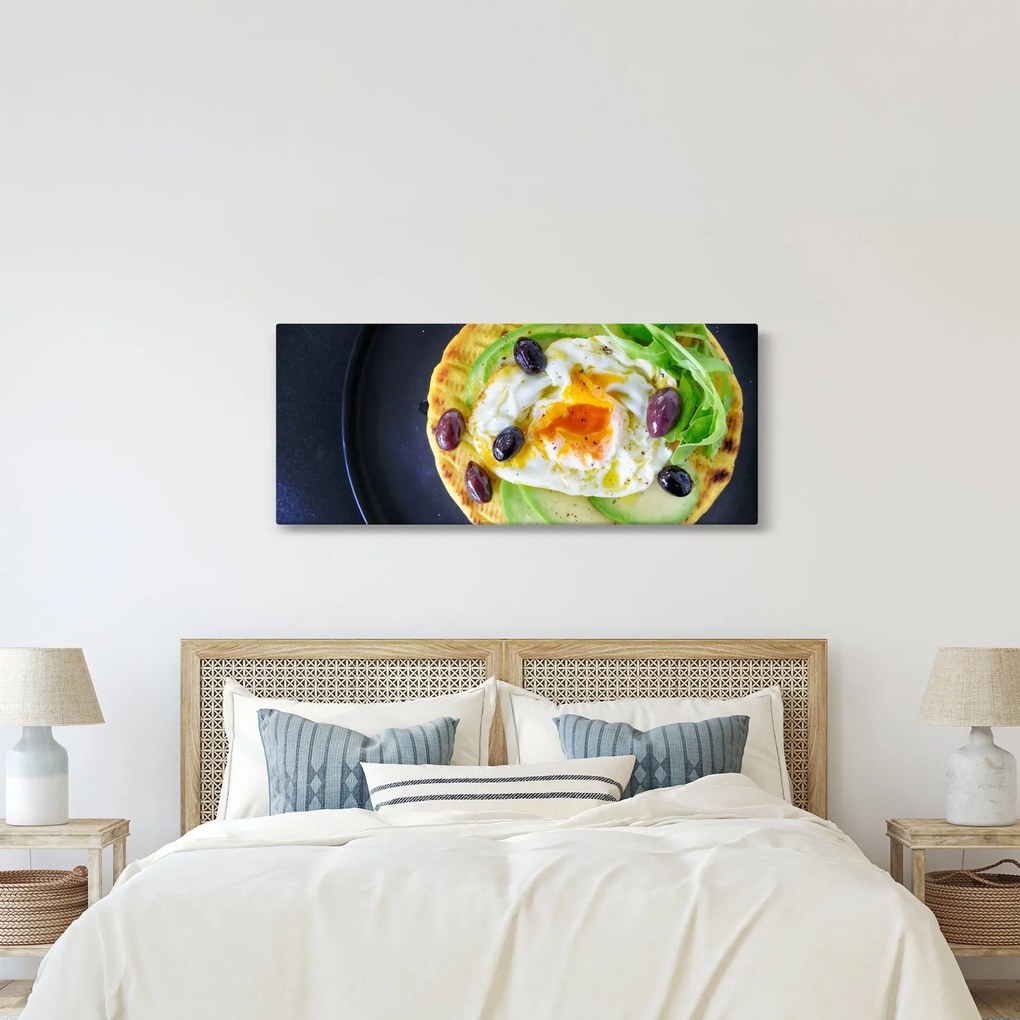 Obraz zdravej palacinky (120x50 cm)